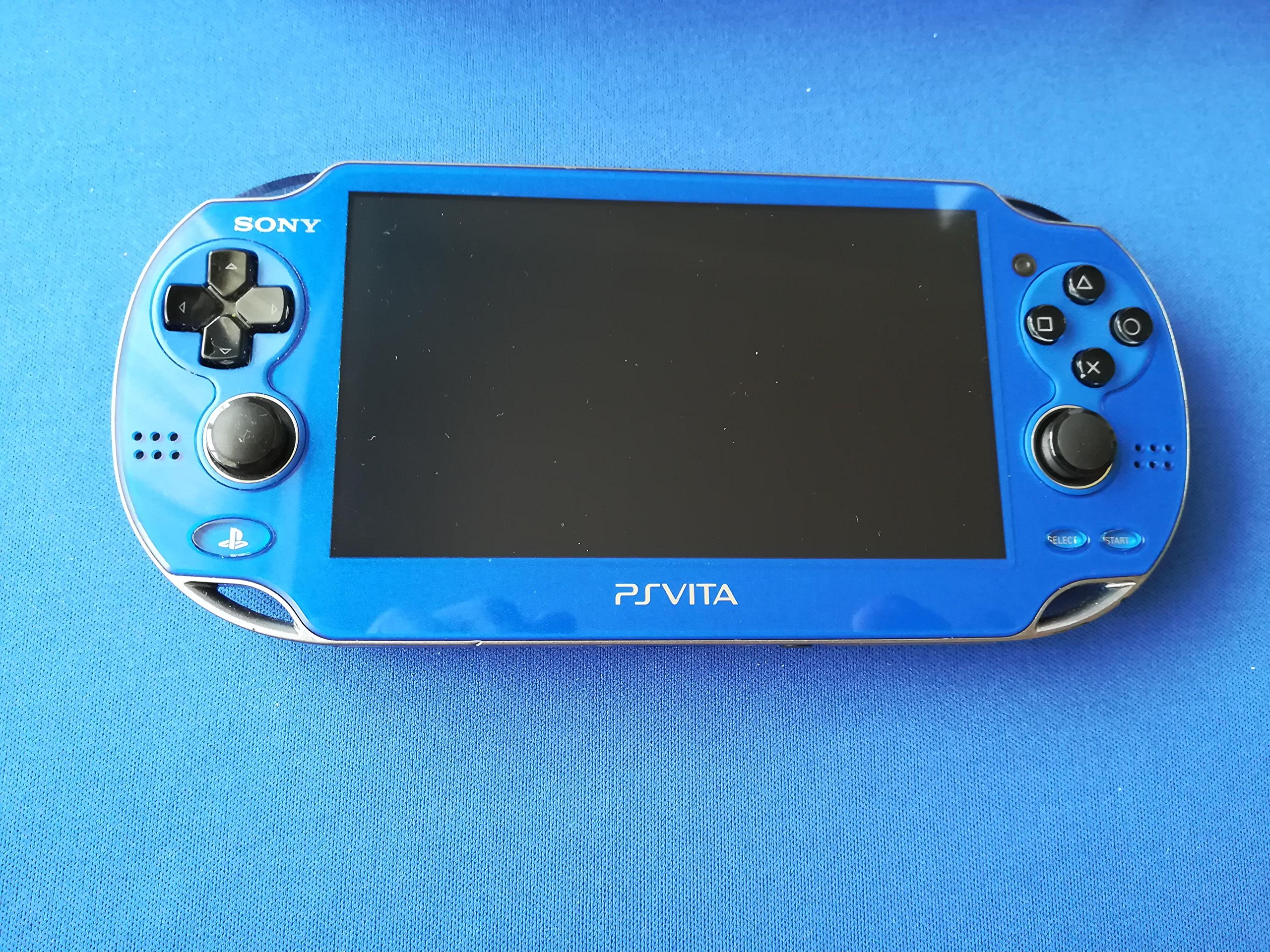 PlayStationVita 3G/Wi-Fiモデル サファイア・ブルー 限定版 (PCH-1100 AB04)